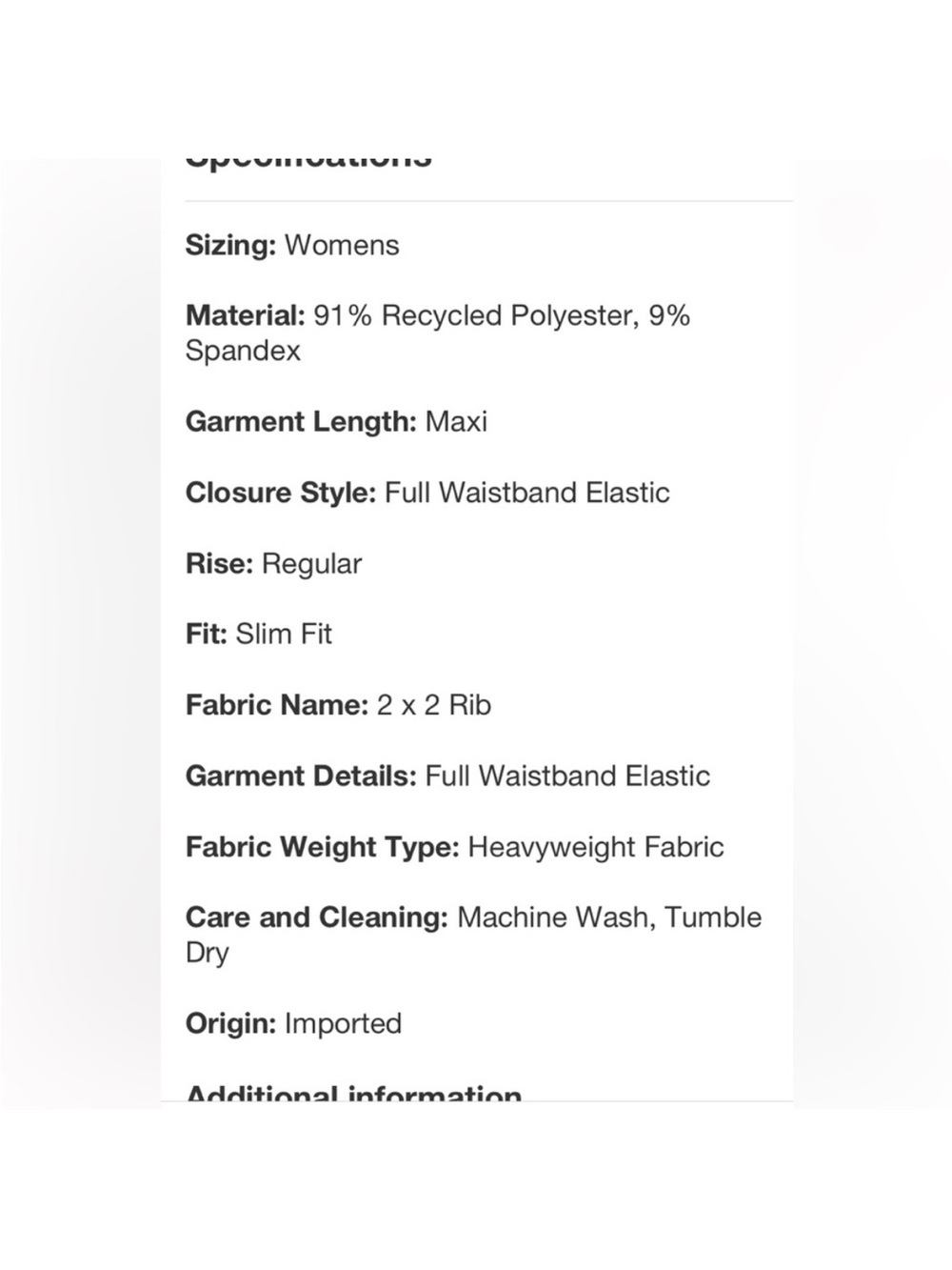 Women's High-Rise Brushed Ribbed Maxi Skirt - A New
Day™ new 🆕 - Picture 6 of 6